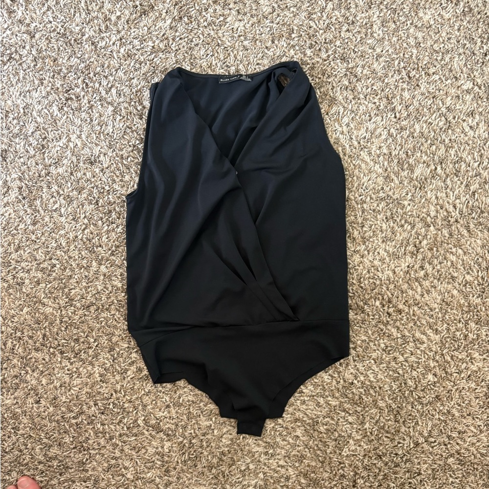 Black tape_ body suit